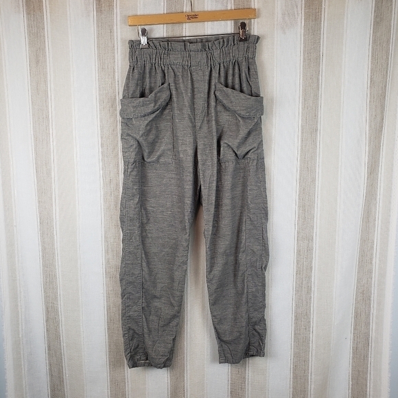 Zara Pull‎ On Pants Joggers Gray Size Small - Picture 1 of 7